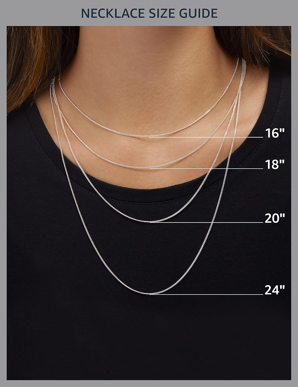 Amazon Essentials Orijinal veya Yaratılmış Değerli Taşlı Doğum Taşı Çiçek Kolye, Gümüş Zincirli, 18 (önceden Amazon Koleksiyonu)