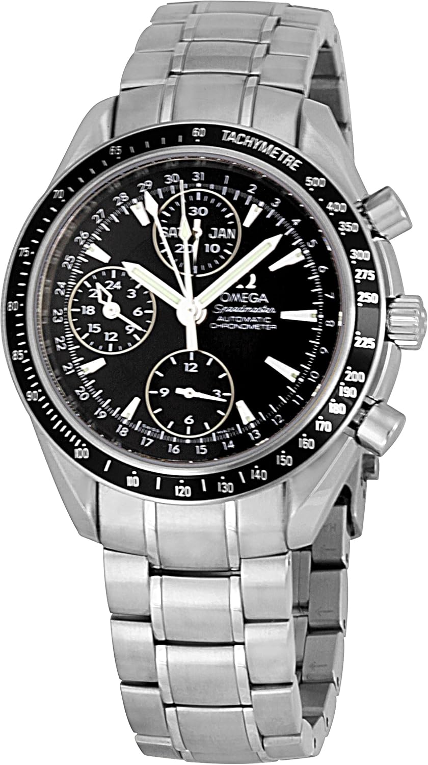 Omega Mens 3220.50.00 Speedmaster Day Date Tachymeter Watch · v3