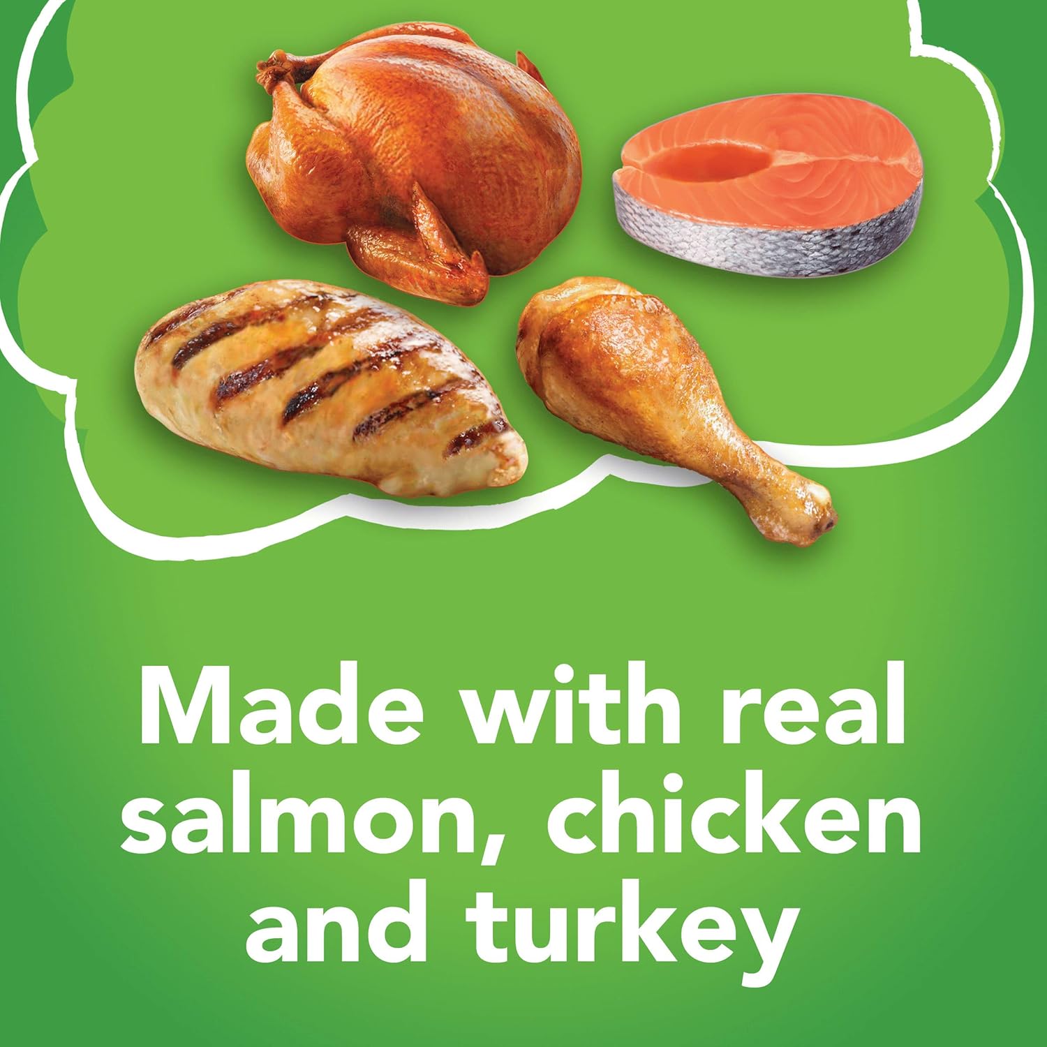 Nourriture humide Purina Friskies pour chats, plat varié, dîner au saumon, dîner à la dinde et aux abats et grill mixte, 5,5 onces (lot de 24)