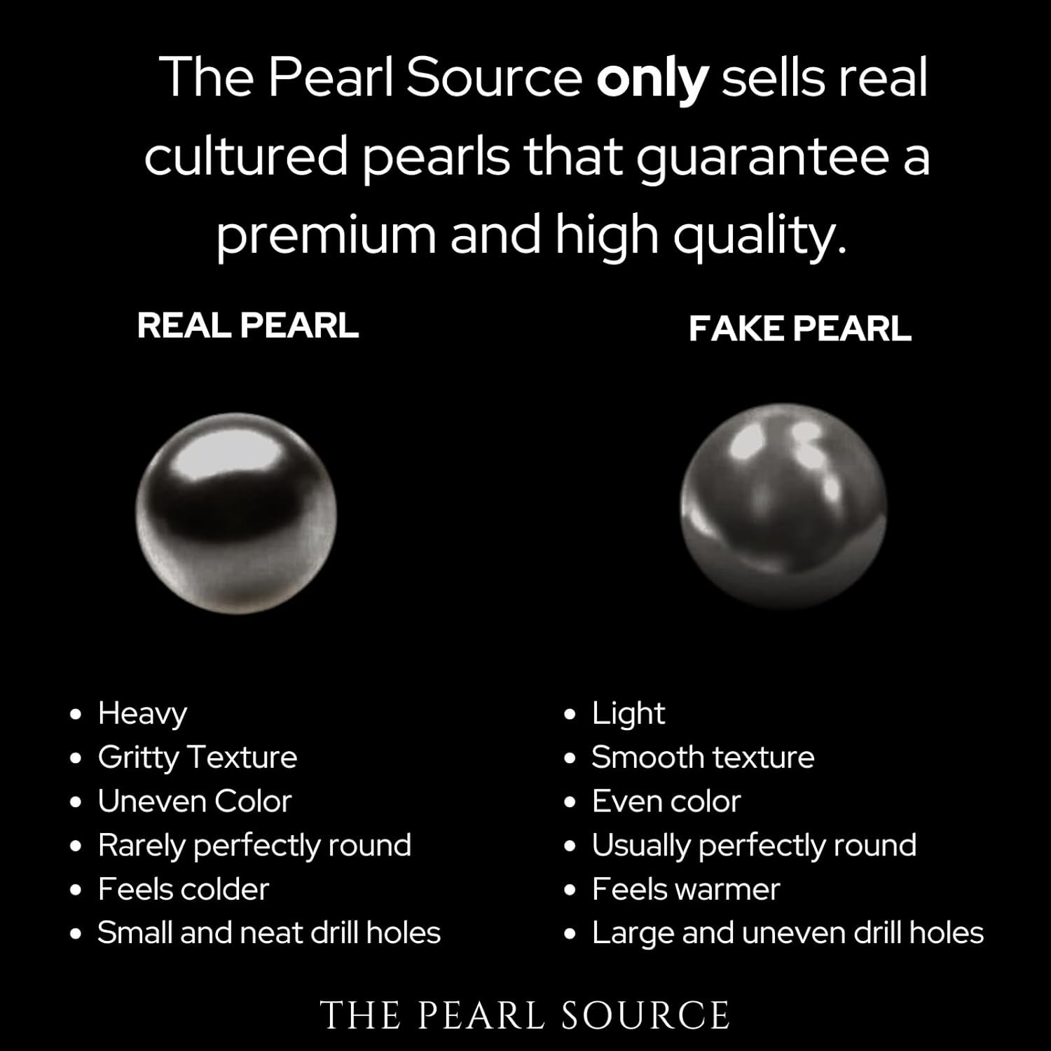 The Pearl Source Real Pearl Pendant for Women with Genuine AAA Quality Black Tahitian Cultured Pearl with Infinity Design | 14K Gold Plated 925 Sterling Silver Necklace Pearl Gifts for Christmas, Holidays and Anniversary · v4