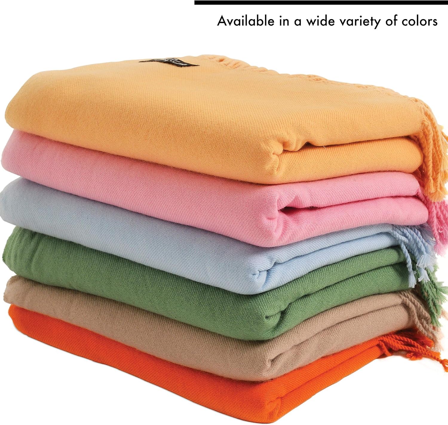 Cashmere Boutique 100% Pure Cashmere Throw Blanket - Lightweight, Breathable Cozy Luxury, Soft and Warm - 60 x 80 Inches · v2