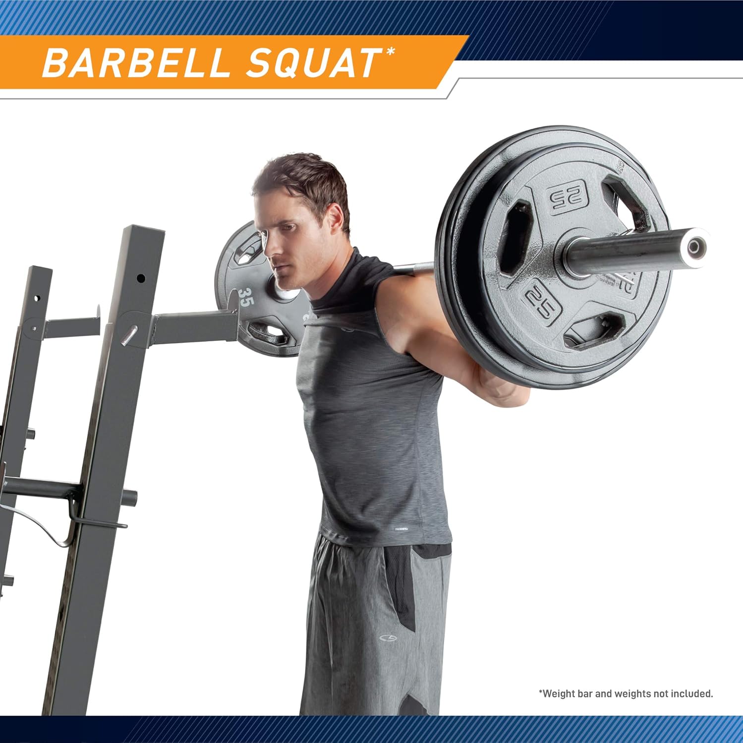 Marcy Olympic Weight Bench with Preacher Curl Pad and Leg Developer for Full-Body Workout · v7