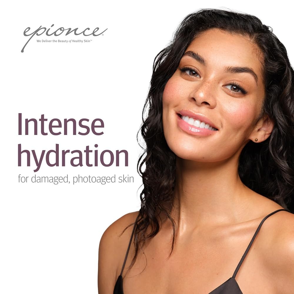 Crema nutriente intensiva Epionce - Crema idratante antietà per viso, collo e decolleté, per tutti i tipi di pelle con ceramidi, glicerina e squalene, Dermatologist Skincare