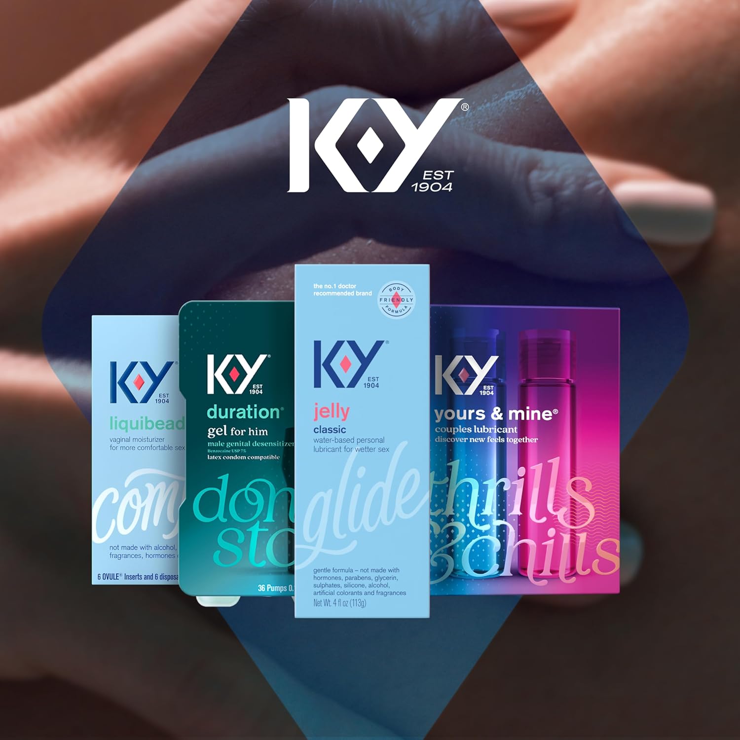 K-Y Jelly Classic osobisty smar na bazie wody, smar na bazie wody pomaga złagodzić dyskomfort, 7 FL OZ