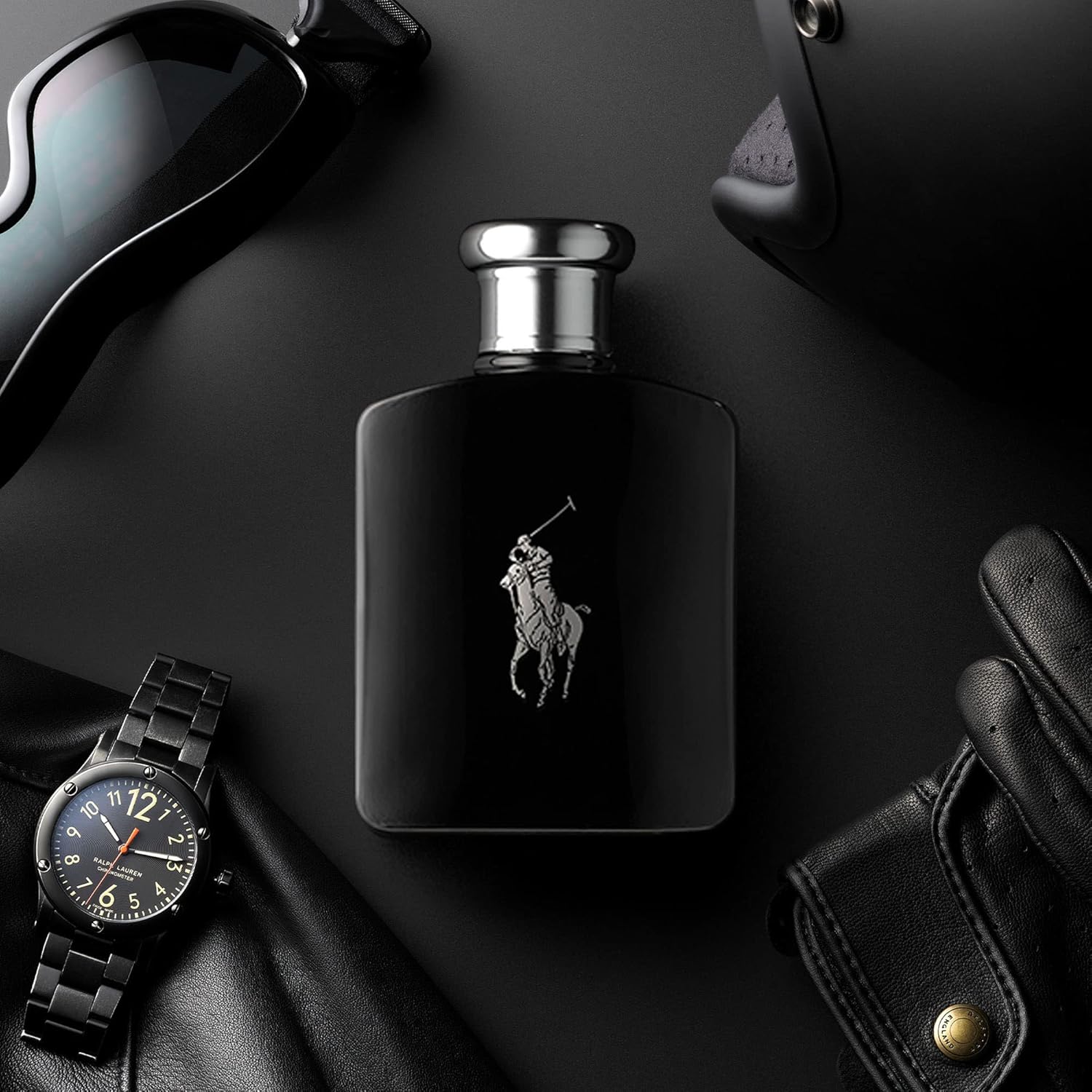 Ralph Lauren - Polo Black - Eau de Toilette - Mens Cologne - Woody  Fresh - With Patchouli, Sandalwood, and Mandarin - Medium Intensity · v2