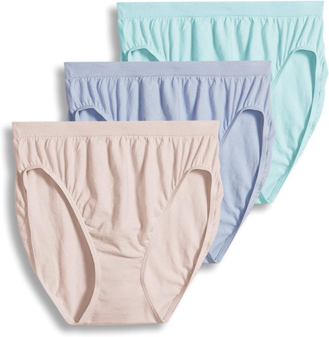 Jockey Womens Underwear Comfies Microfiber French Cut - 3 Pack · v2