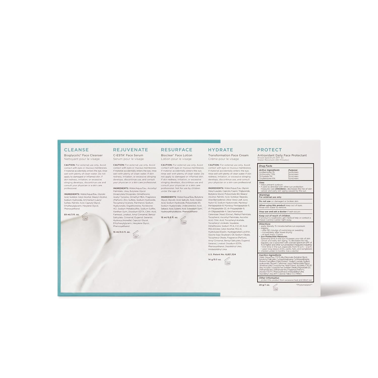 Jan Marini Starter Skin Care Management System - ระบบดูแลผิวสำหรับผิวธรรมดาหรือผิวผสม - ชุดผลิตภัณฑ์ดูแลผิวขนาดเดินทางพร้อมคลีนเซอร์ เซรั่มบำรุงผิวหน้า โลชั่นบำรุงผิวหน้า ครีมบำรุงผิวหน้า ครีมกันแดด