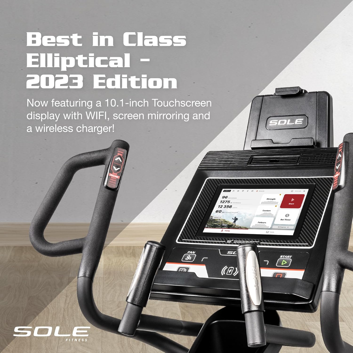 SOLE Fitness Elliptical Exercise Machines, Models E25, E35, E95, E95S, E98, Elliptical Machines for Home Use, Home Exercise Equipment for Cardio Training, Work from Home Fitness Stepper Machine · v6