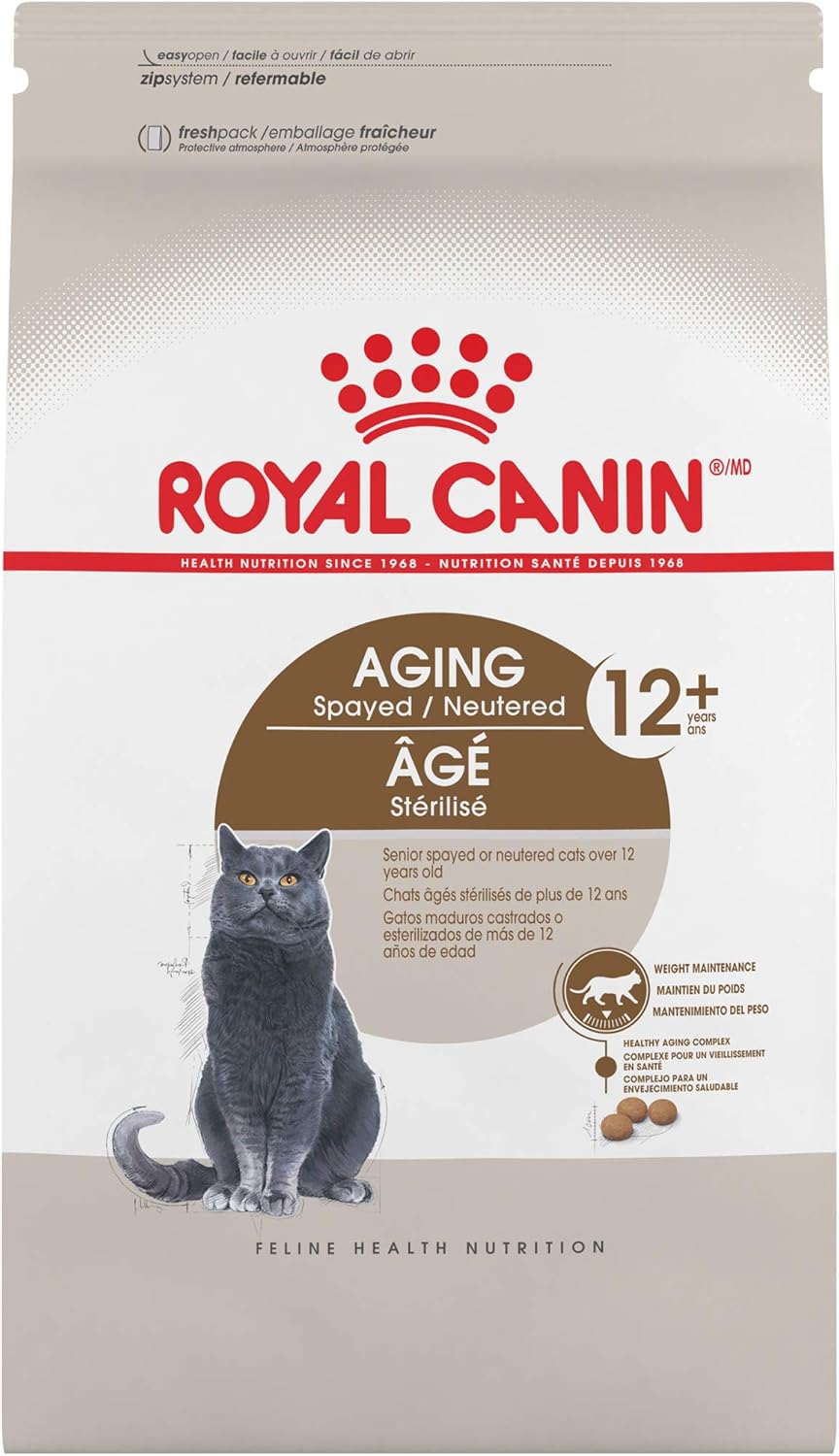 Comida seca Royal Canin Appetite Control para 12 gatos adultos esterilizados o castrados, bolsa de 7 libras
