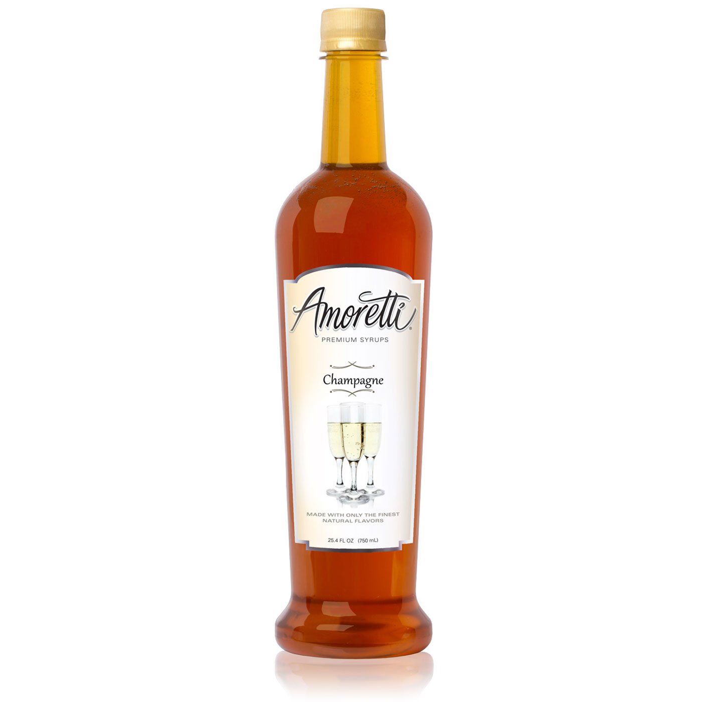 Sciroppo Amoretti Premium, champagne, 25,4 once (confezione da 12)
