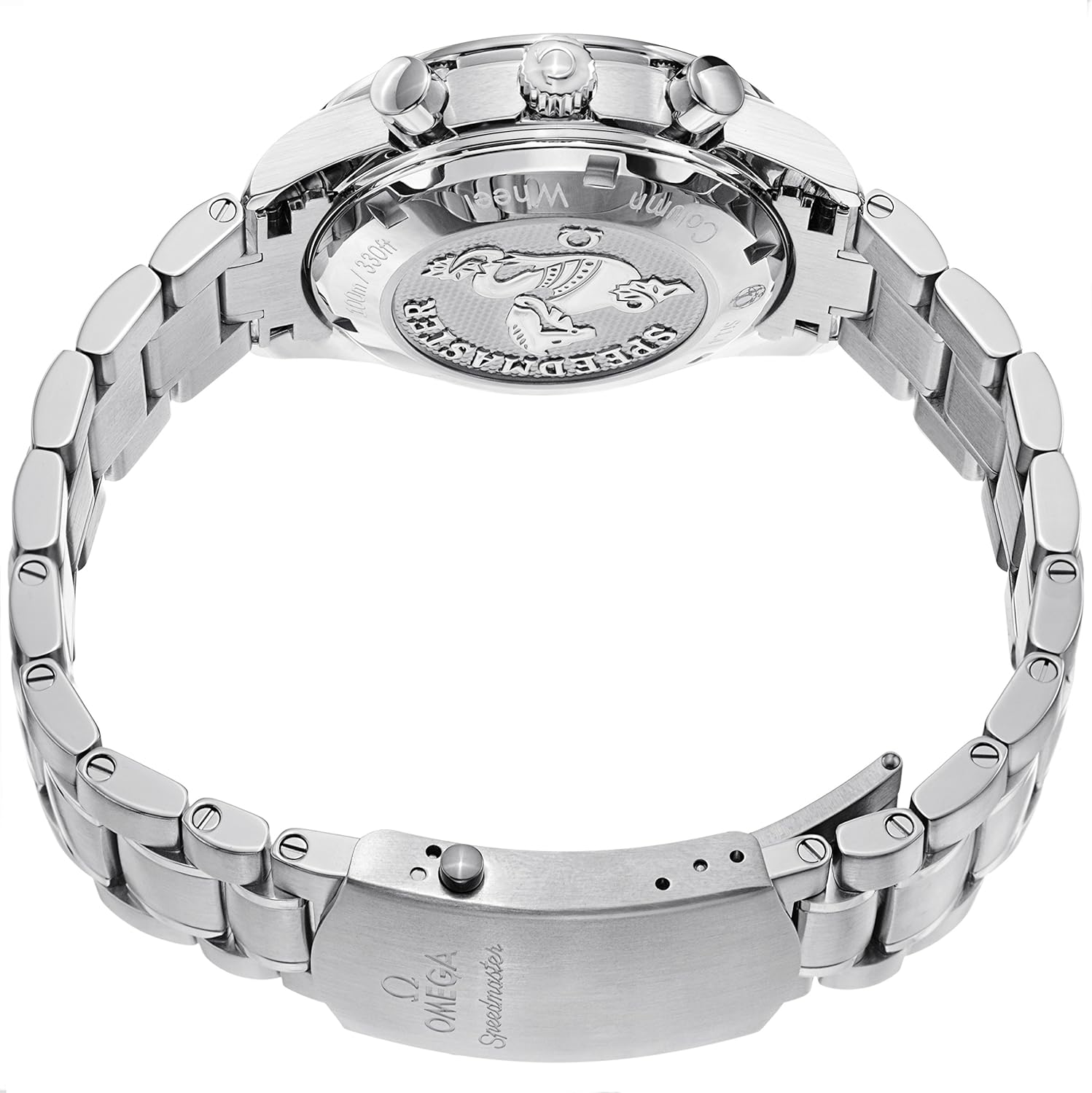 Jam Tangan Pria Omega Speed ​​Master Racing Analog Display Swiss Automatic Silver 326.30.40.50.01.002