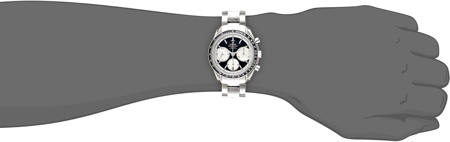 Jam Tangan Pria Omega Speed ​​Master Racing Analog Display Swiss Automatic Silver 326.30.40.50.01.002