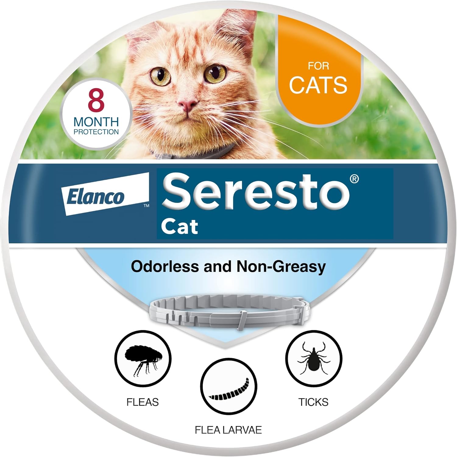 Seresto Cat Vet-Recommended Flea  Tick Treatment amp; Prevention Collar for Cats | 8 Months Protection · v2