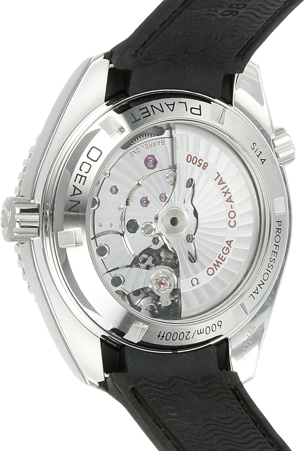 Omega 23232422101003 Herren-Armbanduhr mit Analoganzeige, Schweizer Automatikuhr, schwarz