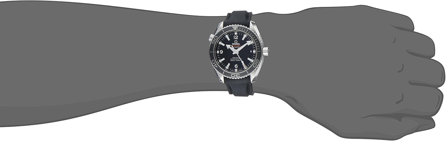 Omega 23232422101003 Herren-Armbanduhr mit Analoganzeige, Schweizer Automatikuhr, schwarz