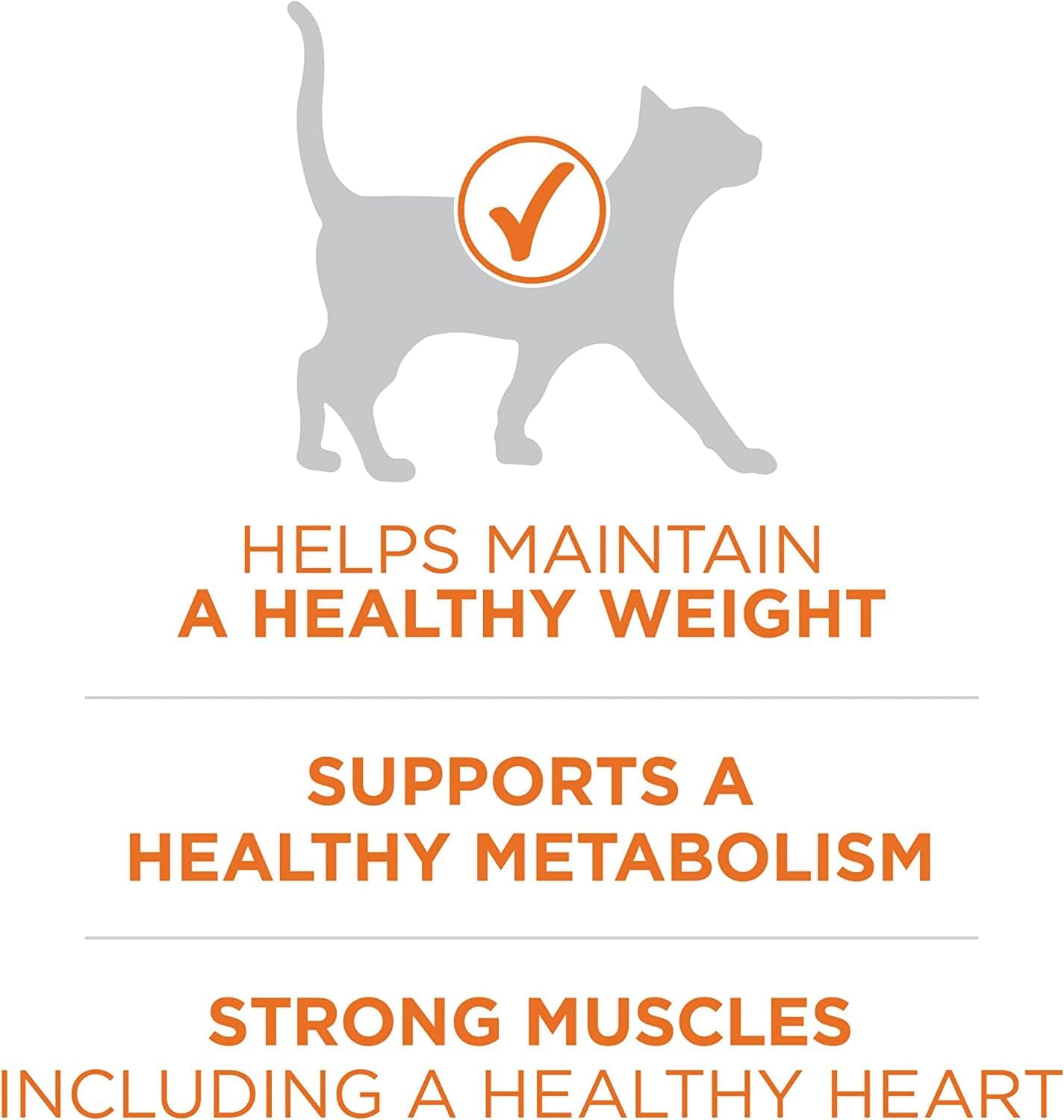 Alimento seco para gatos Purina ONE con alto contenido de proteínas y peso saludable, además de peso ideal con pavo, bolsa de 3.5 libras