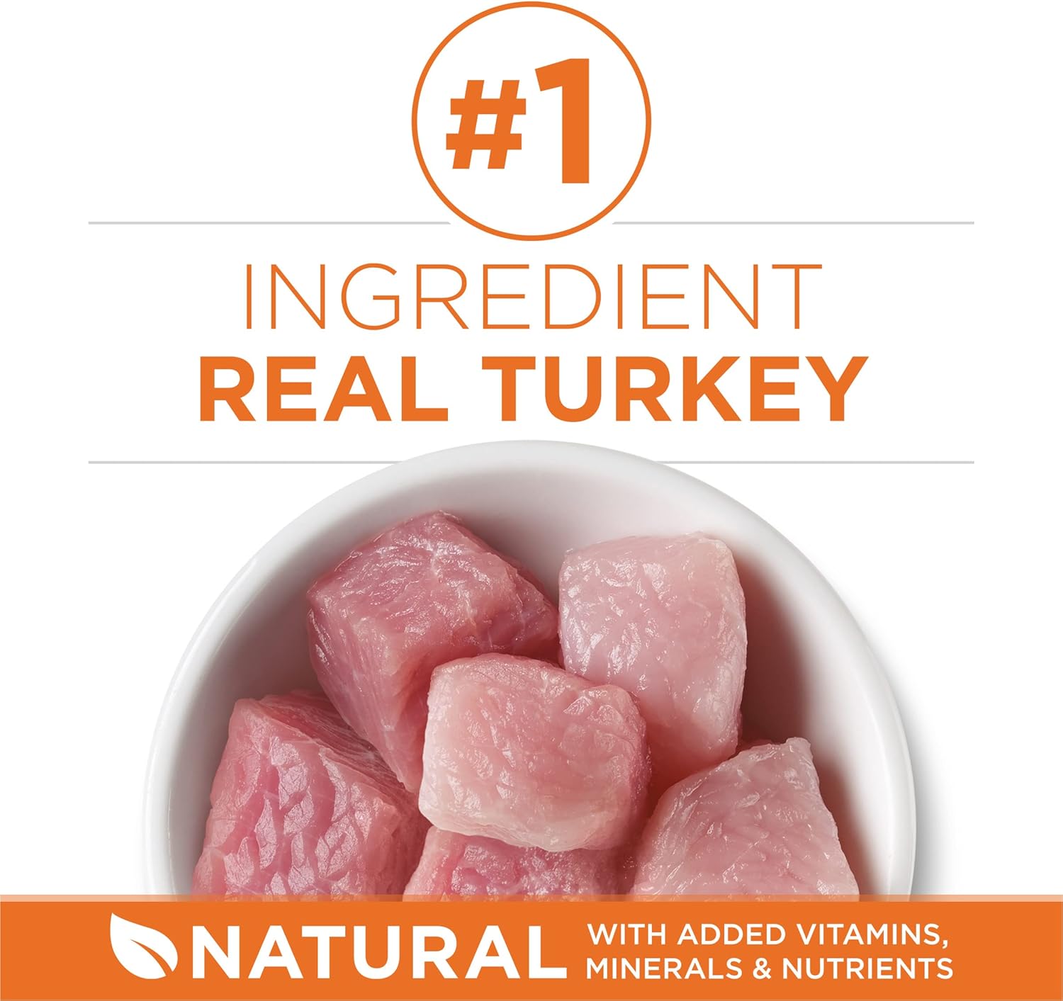 Alimento seco para gatos Purina ONE con alto contenido de proteínas y peso saludable, además de peso ideal con pavo, bolsa de 3.5 libras