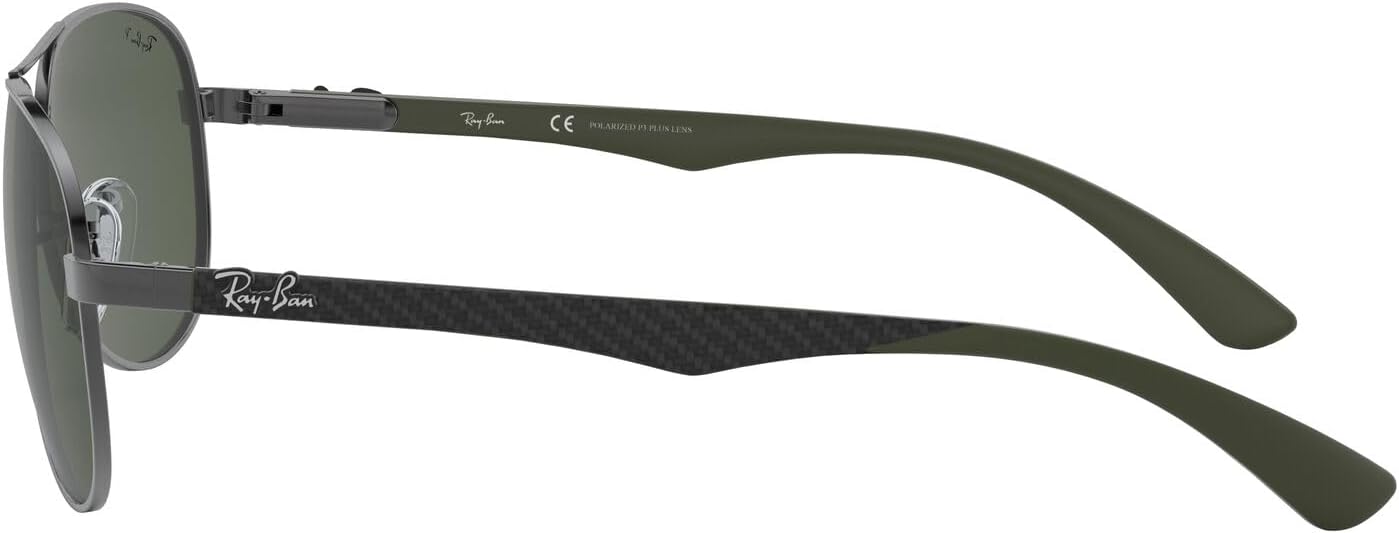 Ray-Ban Mens RB8313 Carbon Fiber Aviator Sunglasses · v3