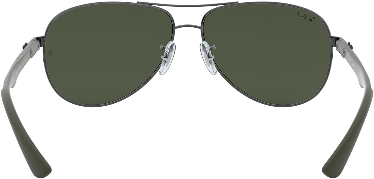 Ray-Ban Mens RB8313 Carbon Fiber Aviator Sunglasses · v3