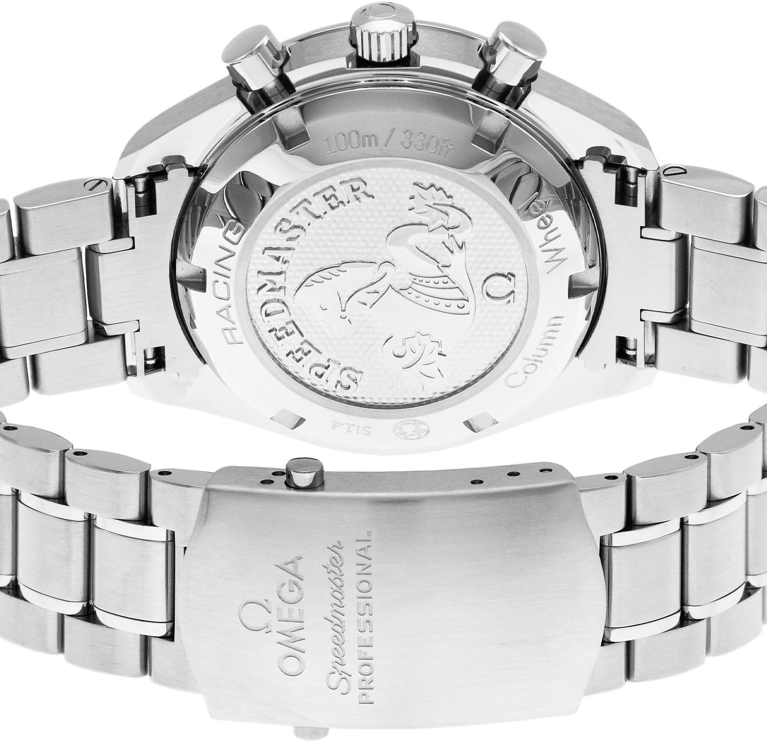 Omega Speedmaster Racing Automatic Chronograph Black Dial Stainless Steel Mens Watch 326.30.40.50.01.001 · v3