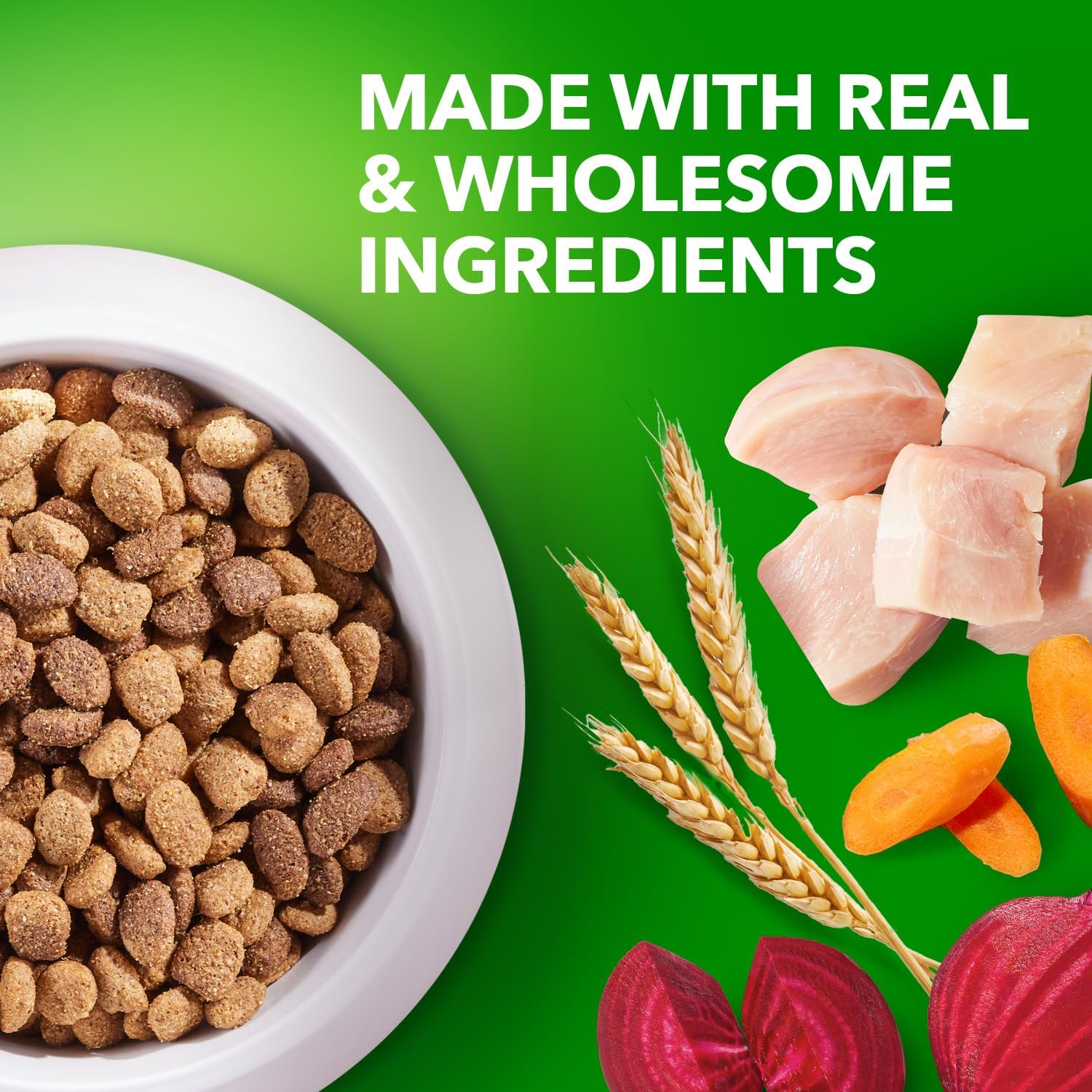 Nourriture sèche pour chiens IAMS Proactive Health Healthy Weight Control pour adultes avec du vrai poulet, sac de 15 livres