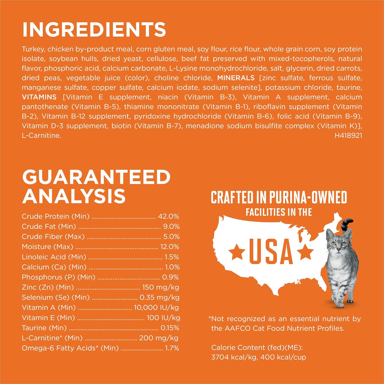 Purina ONE Yüksek Proteinli, Sağlıklı Ağırlıklı Kuru Kedi Maması, Hindi İle İdeal Ağırlık - 16 lb. Çanta