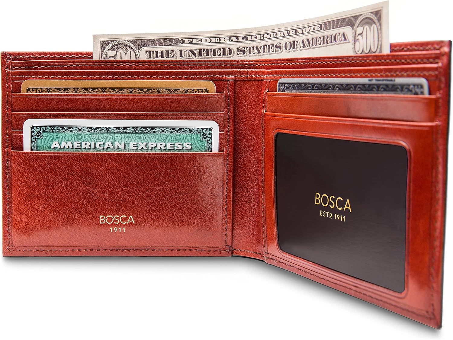 Portafoglio Executive da uomo Bosca in pelle vecchia - RFID
