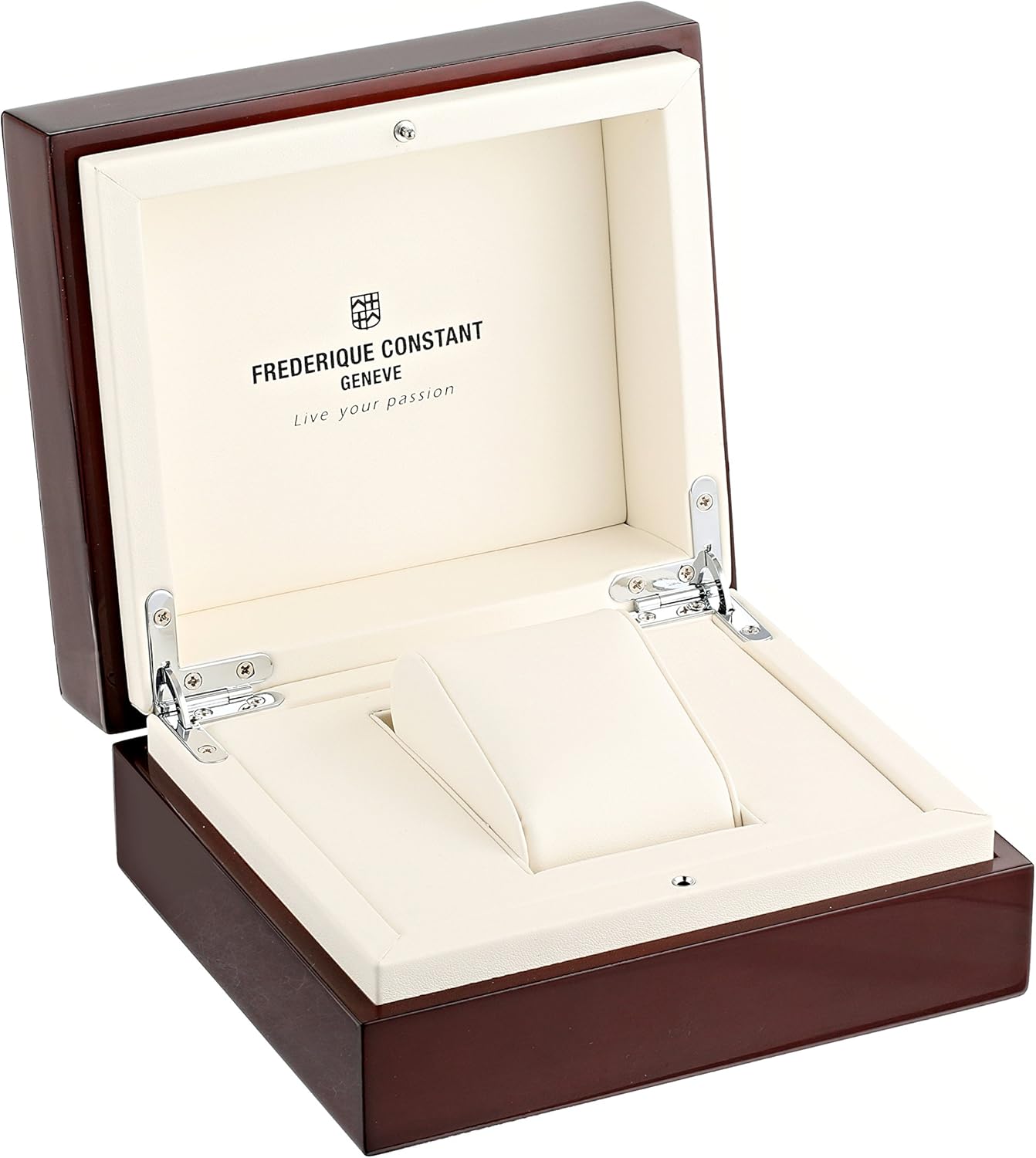 Frederique Constant Mens FC705X4S4 Slim Line Rose Gold-Plated Automatic Watch with Brown Leather Band · v3