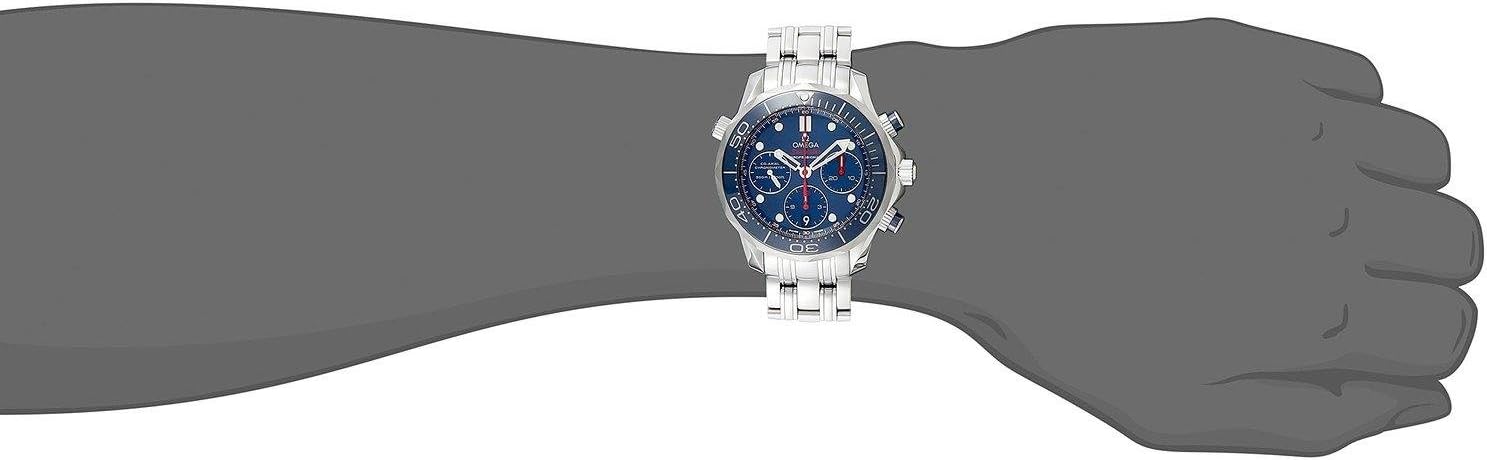 Omega Seamaster Diver automatyczny chronograf męski zegarek 21230425003001