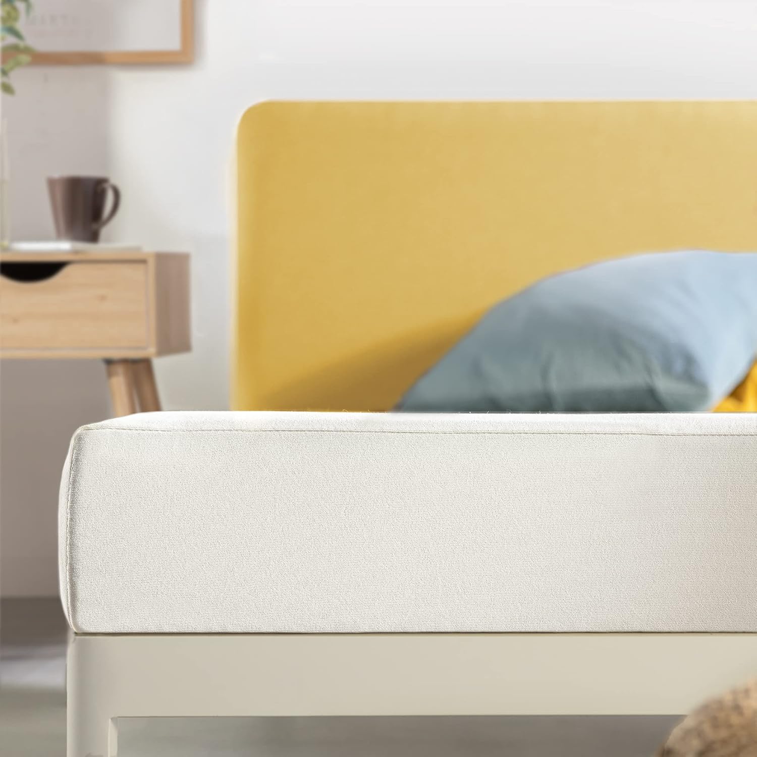 Best Price Mattress Full Mattress 6 inch Bed-In-A-Box, Green Tea Memory Foam White · v2