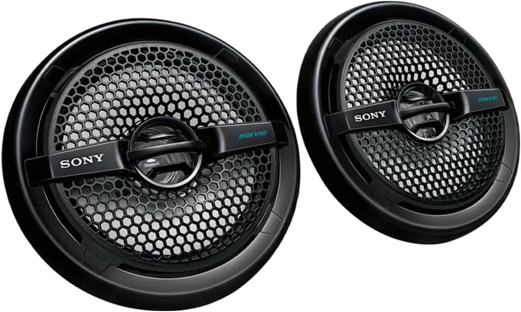 Loa hàng hải Sony XS-MP1611 hình nón kép, màu đen