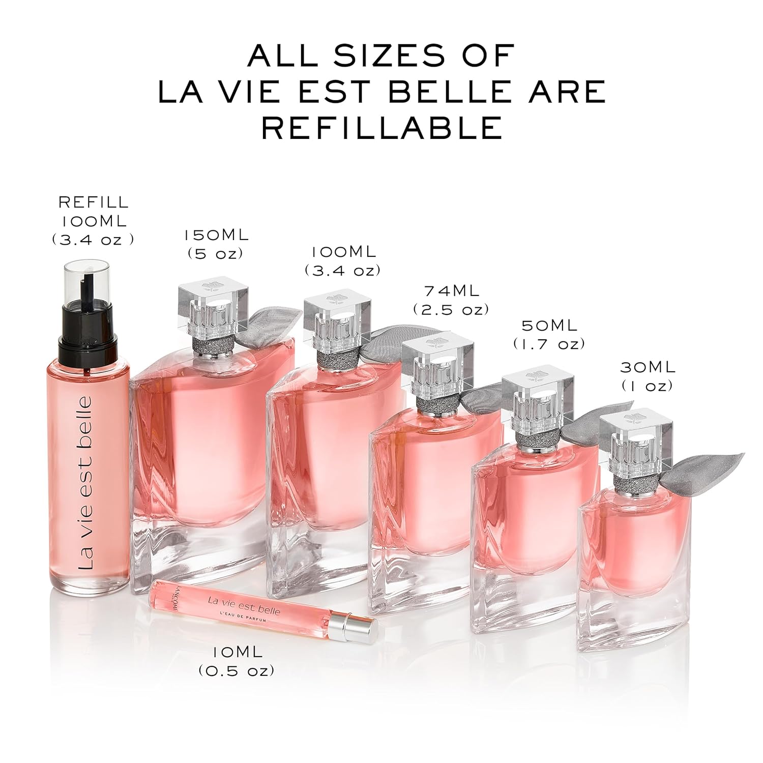 Lancôme La Vie Est Belle Eau de Parfum - Long Lasting Fragrance with Notes of Iris, Earthy Patchouli, Warm Vanilla  Spun Sugar - Floral amp; Sweet Womens Perfume · v5