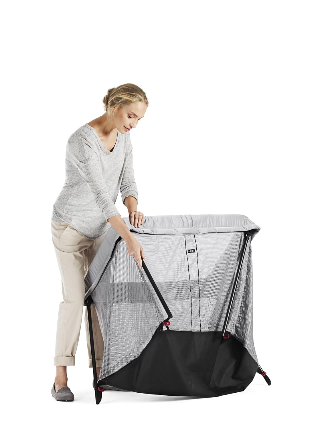 BabyBjörn Travel Crib Light - Black (040280US), One Size · v2