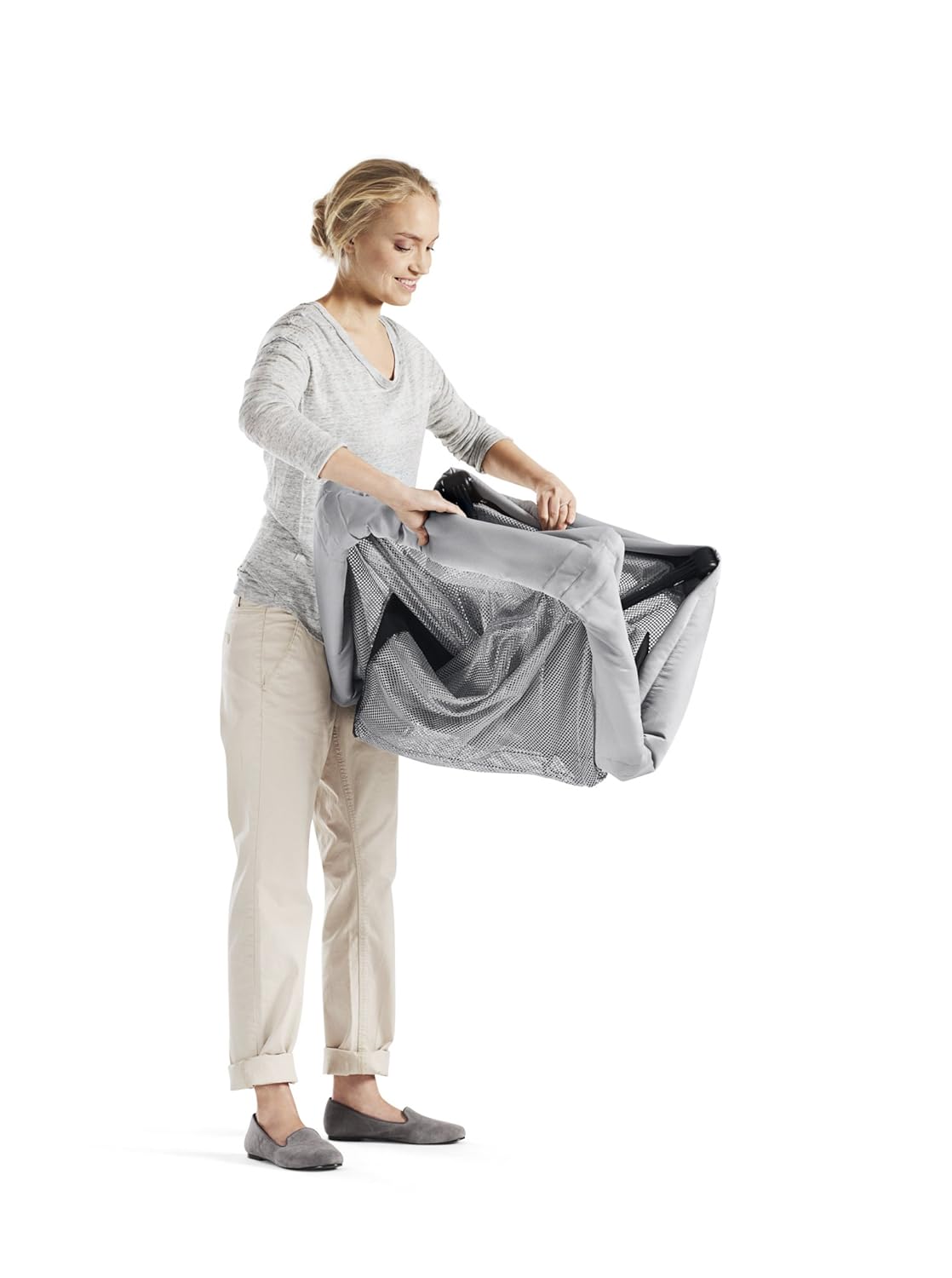 BabyBjörn Travel Crib Light - Black (040280US), One Size · v2