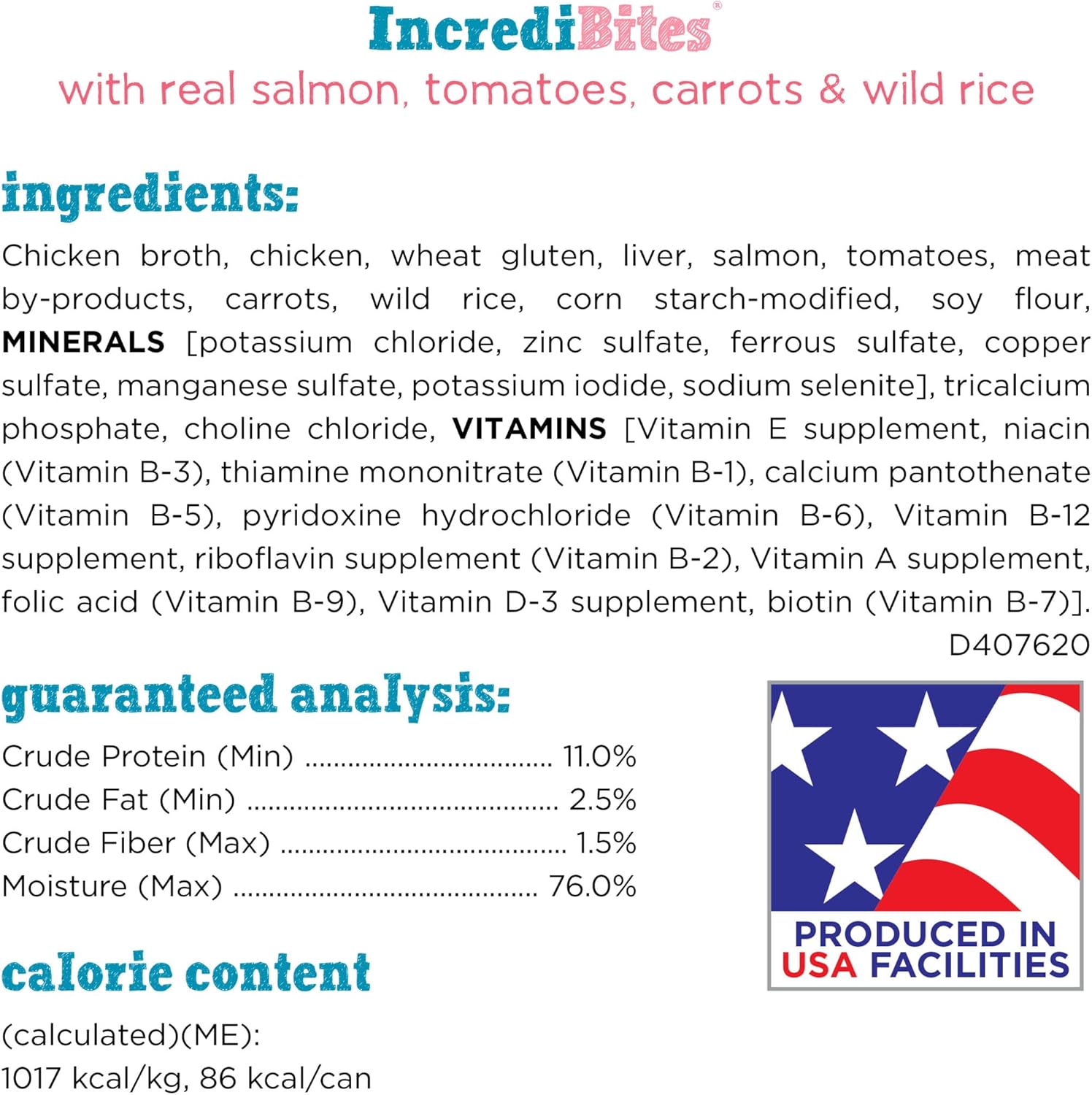 Nourriture humide pour chiens Purina Beneful Small Breed avec sauce, IncrediBites au vrai saumon - (8 paquets de 3) boîtes de 3 oz