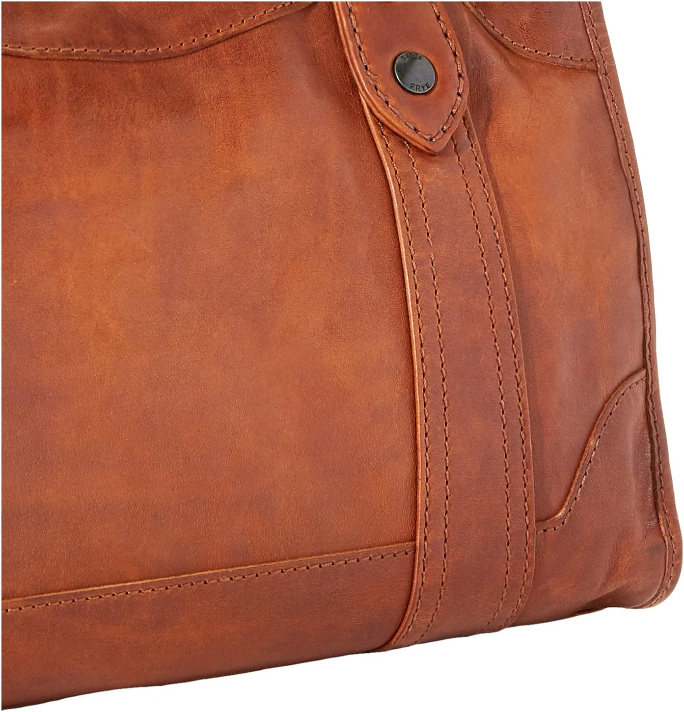 Frye Melissa Zip Satchel Leather Handbag · v2