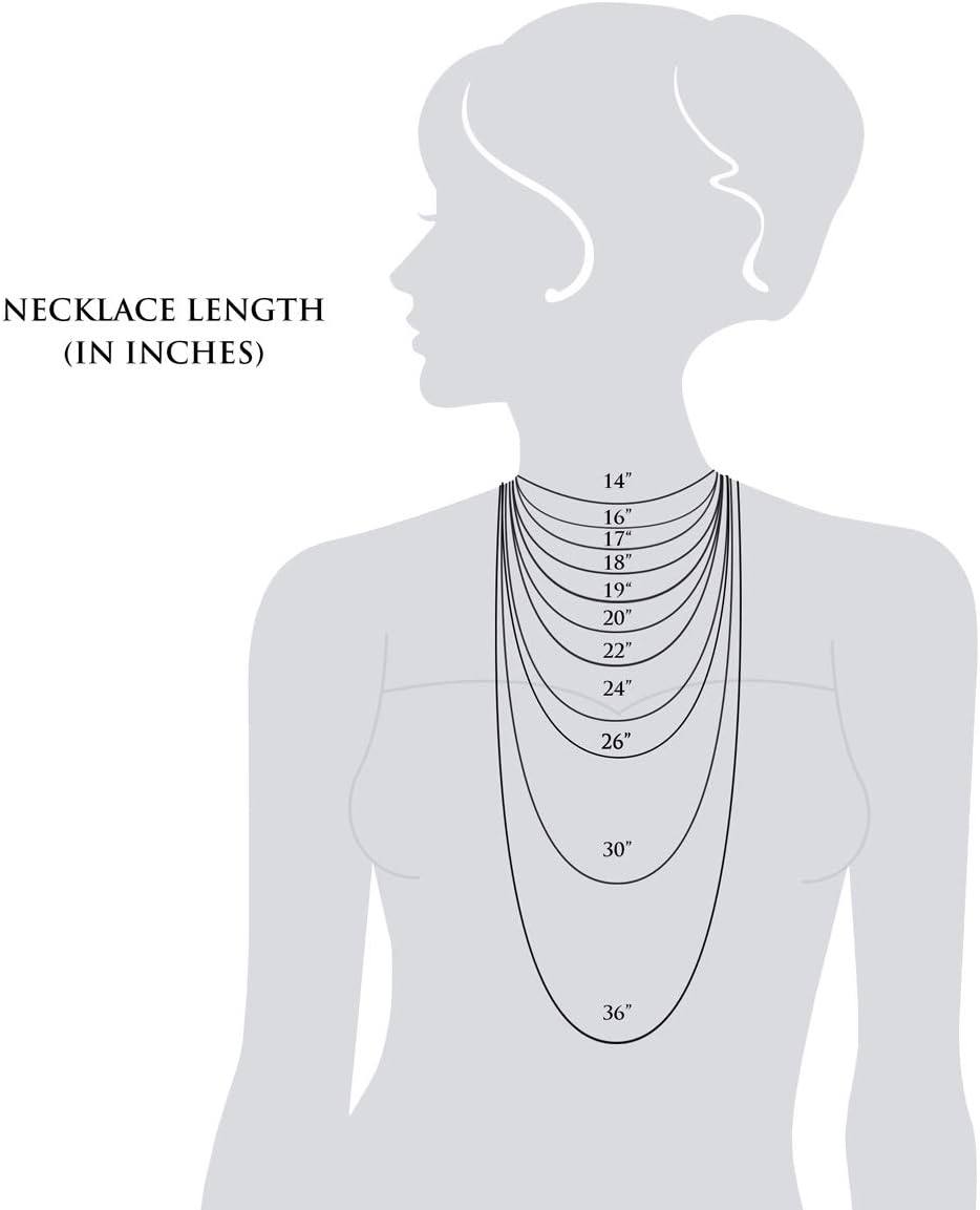 Honolulu Jewelry 14-karaats echt massief witgoud, halsketting met doosketting van 0,5 mm of 1 mm, 16 - 24"