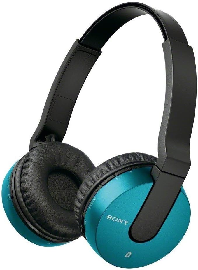 Sony MDRZX550BN Bluetooth and Noise Cancelling Headset (Blue)
