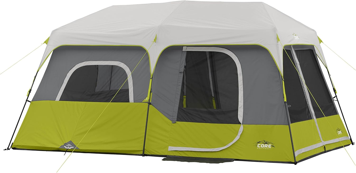 Core 9 Person Instant Cabin Tent - 14 x 9', Green (40008) · v2