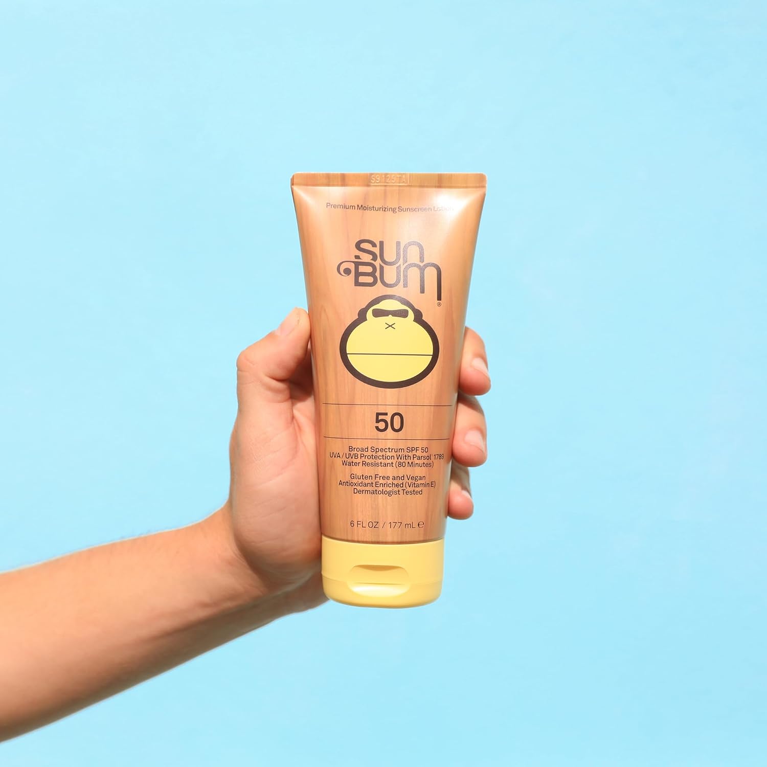 Sun Bum Original Moisturizing Sunscreen SPF 50 Lotion|Reef Friendly Broad Spectrum UVA/UVB Protection|Water Resistant  Non-Greasy Protection,Hypoallergenic,Paraben Free,Gluten Free|SPF 50 6ozTube · v2