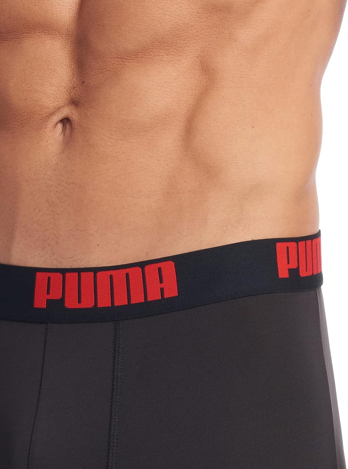 PUMA Mens 3 Pack Performance Boxer Briefs