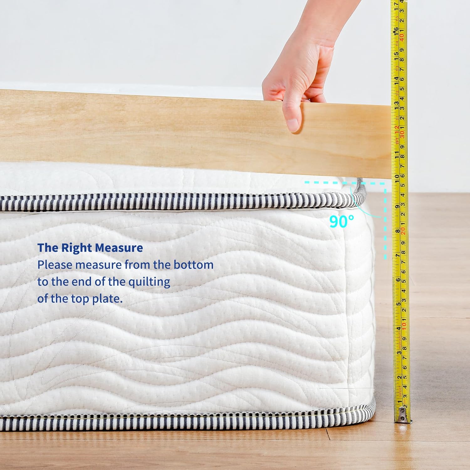 Olee Sleep Full Mattress, 10 Inch Plush Cloud Hybrid Mattress, Gel Infused Memory Foam, Pocket Spring for Support and Pressure Relief, CertiPUR-US Certified, Bed-in-a-Box, Soft, Full Size · v2