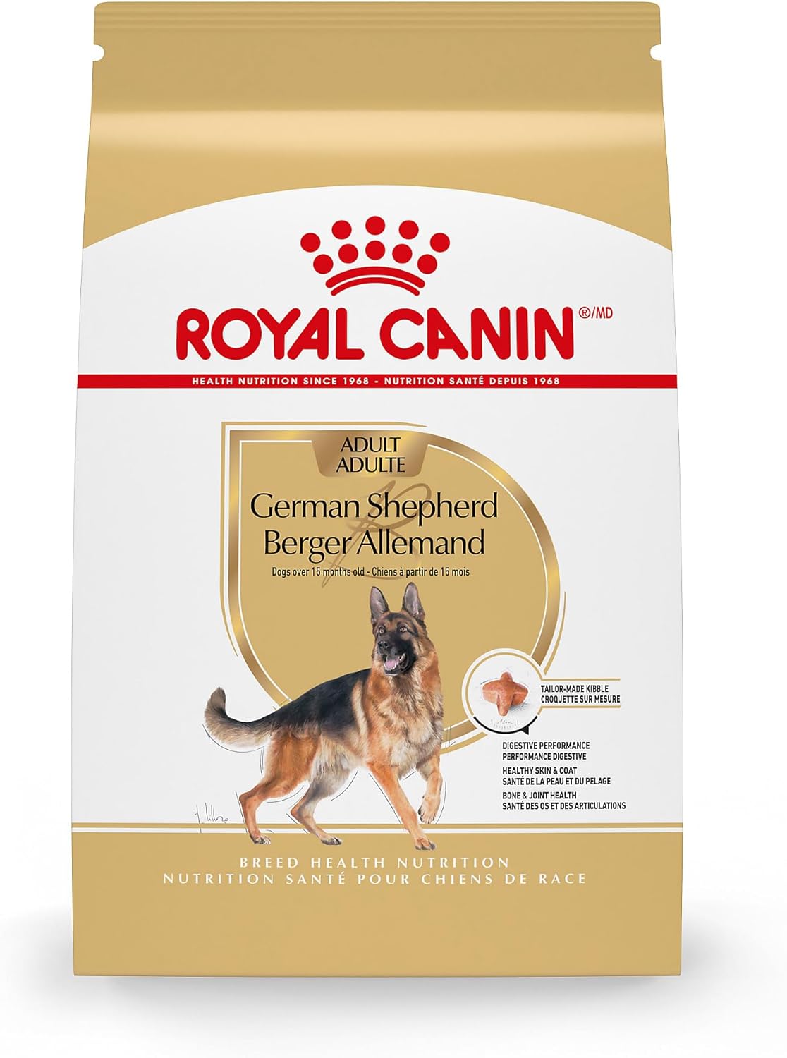 Royal Canin German Shepherd Adult Dry Dog Food, 17 lb bag · v2