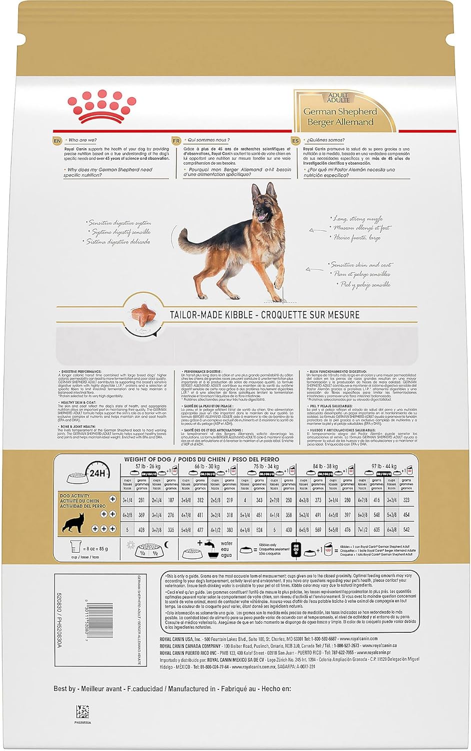 Royal Canin German Shepherd Adult Dry Dog Food, 17 lb bag · v2