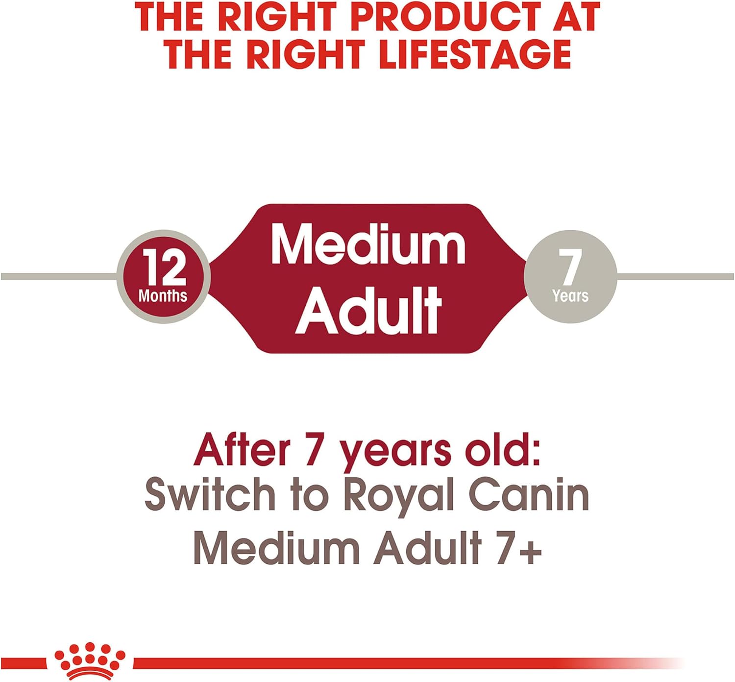 Royal Canin Medium Breed Adult Dry Dog Food, 17 lb bag · v2