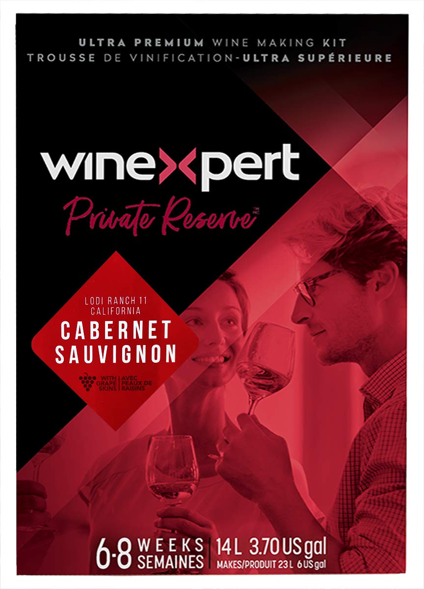 Winexpert Eclipse Lodi Ranch 11 Cabernet Sauvignon (mit Traubenschalen) Weinzutatenset