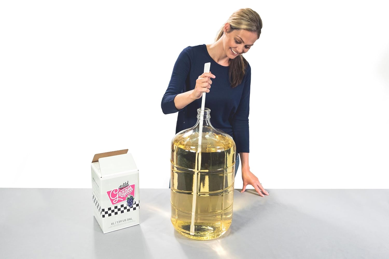 Wild Grapes Premium DIY Wine Making Kits - Cabernet Sauvignon Style - Makes Up to 30 x 750mL Bottles, 6 Gallons of Wine