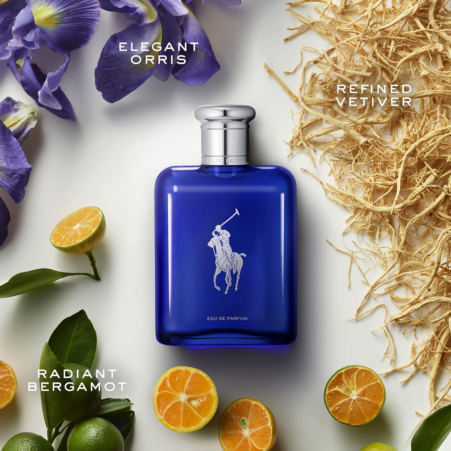 Ralph Lauren - Polo Blue - Eau de Parfum - Mens Cologne - Aquatic  Fresh - With Citrus, Bergamot, and Vetiver - Medium Intensity · v2