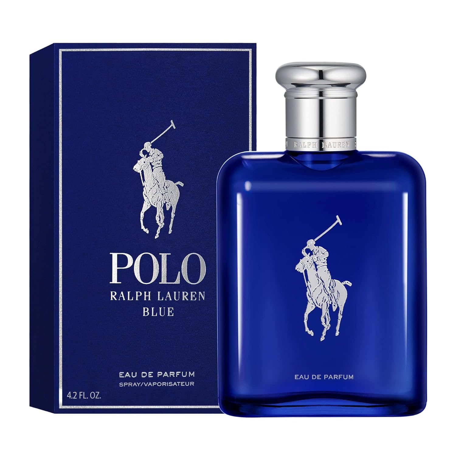 Ralph Lauren - Polo Blue - Eau de Parfum - Mens Cologne - Aquatic  Fresh - With Citrus, Bergamot, and Vetiver - Medium Intensity · v2