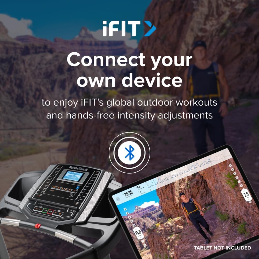 NordicTrack T Series: Perfect Treadmills for Home Use, Walking or Running Treadmill with Incline, Bluetooth Enabled, 300 lbs User Capacity · v6